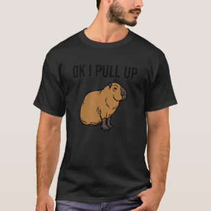 T-shirt Ok J'Ai Tiré Capybara Animal Meme Plaisanter