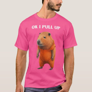 T-shirt Ok, J'Ai Tiré Drôle Capybara