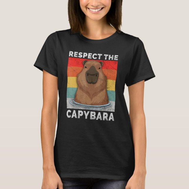 T-shirt Ok J'Ai Tressé Capybara Rodent Cute Capibara Dank  (Devant)