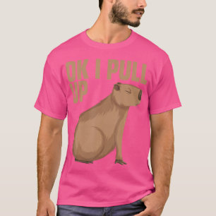 T-shirt Ok J'Attrape Capybara Funny Capibara Animal Respec