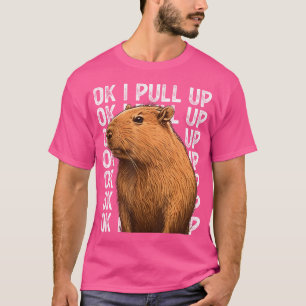 T-shirt Ok Je Ramasse Capybara Funny Capybara Aux Femmes