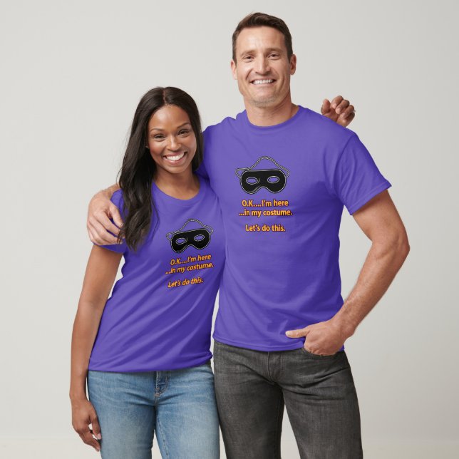 T-shirt OK, je suis en costume (Unisexe)