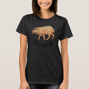 T-shirt ok je tire capybara avec lunettes capybara c