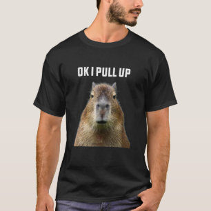 T-shirt Ok J'Enlève Capybara Cute Animal Animal Met Pet