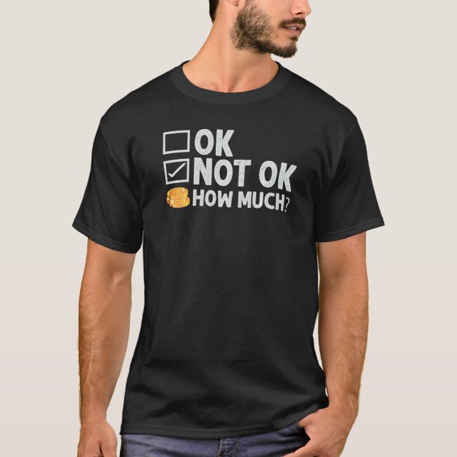 T-shirt Ok Pas Ok Combien De Voyage Simple Hack 1 (Devant)