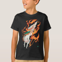 Okami Amaterasu Dieu du Soleil Loup La Grande Vagu