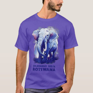 T-shirt Okavango Delta Botswana Safari National Park Jeu