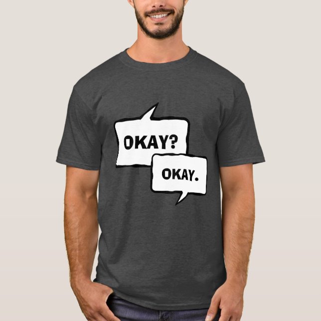 T-shirt Okay Okay (Devant)