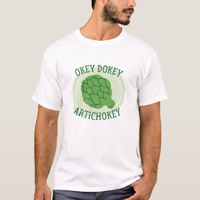 T-shirt Okey Dokey Artichokey (Devant)