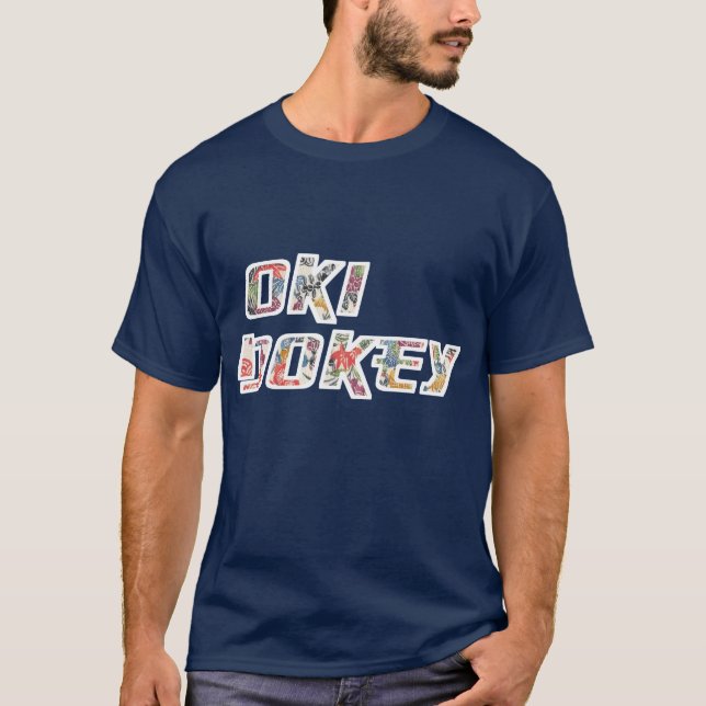 T-shirt Oki Dokey Bingata (Devant)