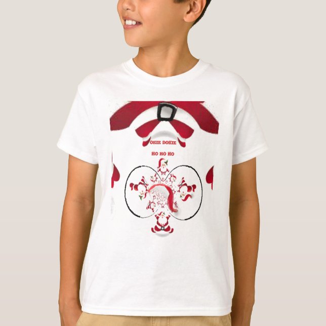 T-shirt Oki Dokie Père Noël ! (Devant)