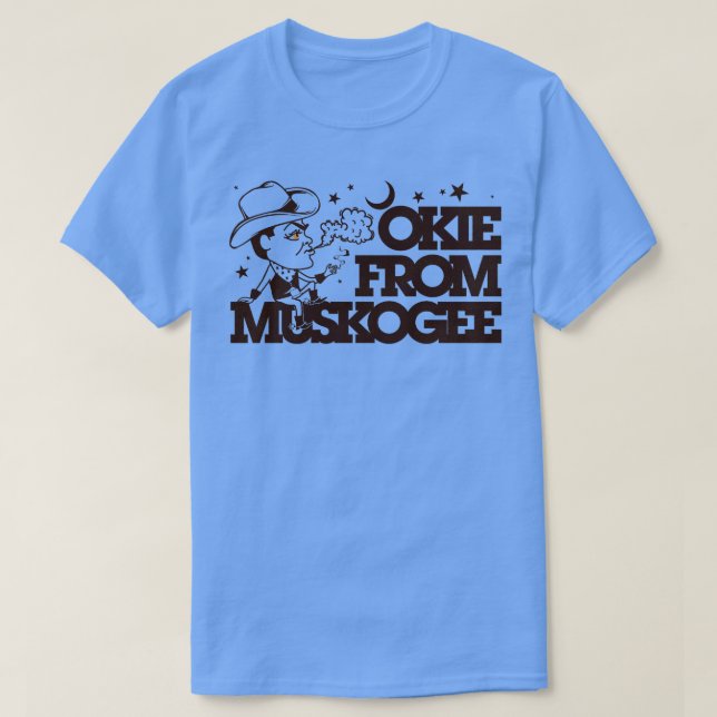 T-shirt Okie De Muskogee (Design devant)