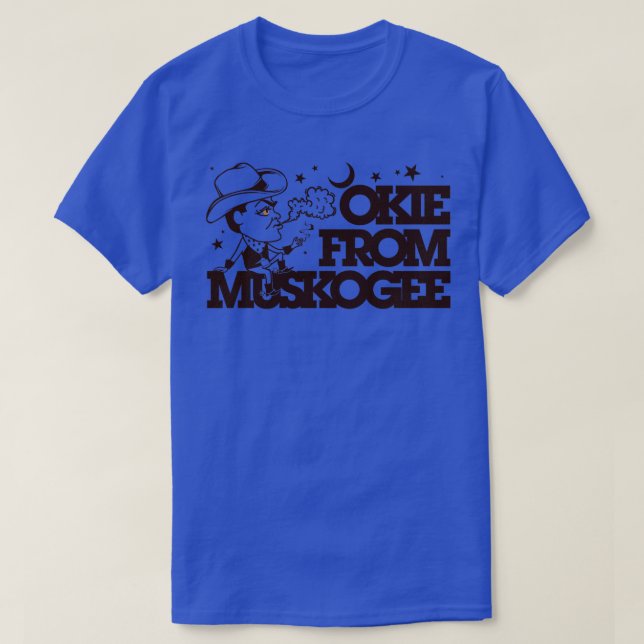 T-shirt Okie De Muskogee 1 (Design devant)