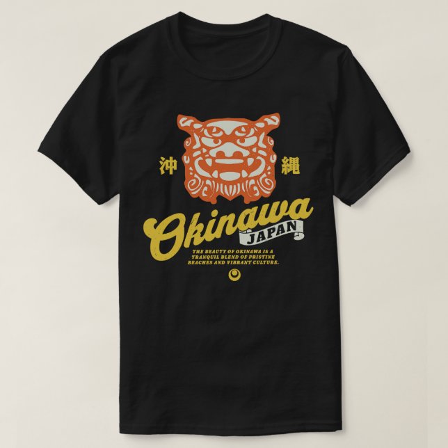 T-shirt Okinawa Japon City (Design devant)