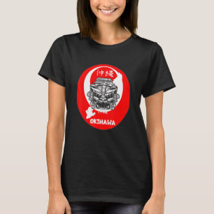 T-shirt Okinawa Japon Ryukyu Shisa Lion Gardien 沖縄琉球 シーサー