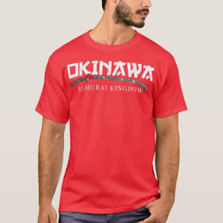 T-shirt Okinawa Samurai Royaume Japon Culture Kanji