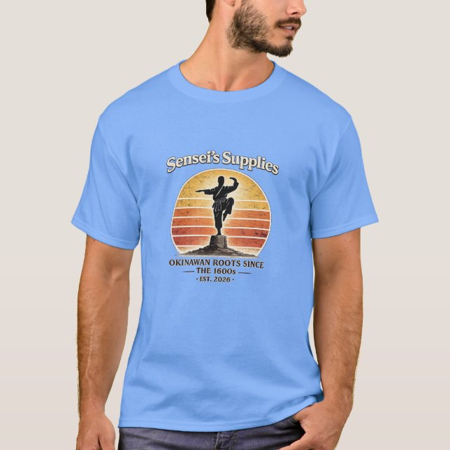T-Shirt Okinawan Roots Gold (Devant)