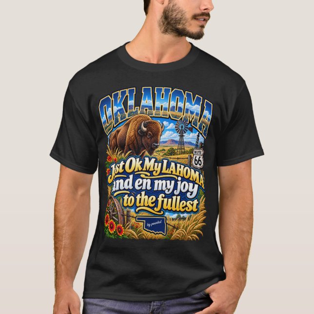 T-shirt Oklahoma (Devant)