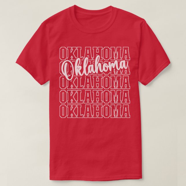 T-SHIRT OKLAHOMA 2 (Design devant)
