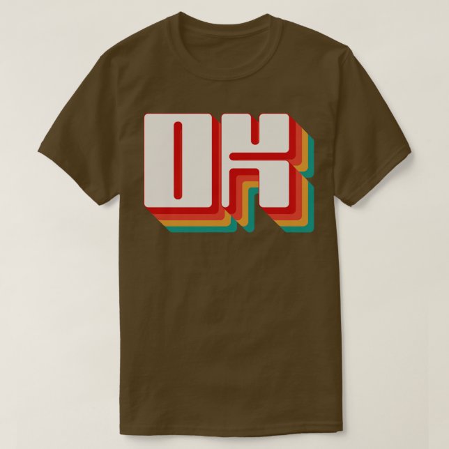 T-shirt Oklahoma 9 (Design devant)
