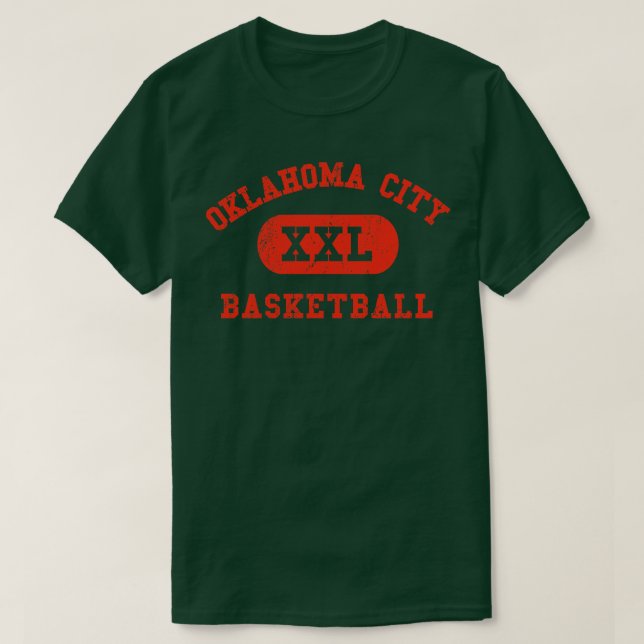 T-shirt Oklahoma Basketball II (Design devant)