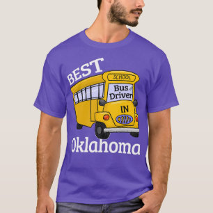 T-shirt Oklahoma Best School Bus Driver