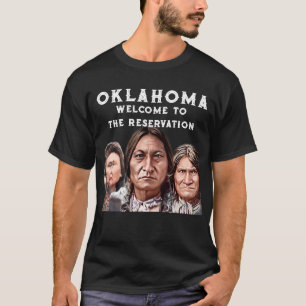 T-shirt Oklahoma Bienvenue Dans La Réserve Native