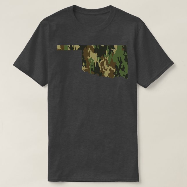 T-shirt Oklahoma Camo (Design devant)