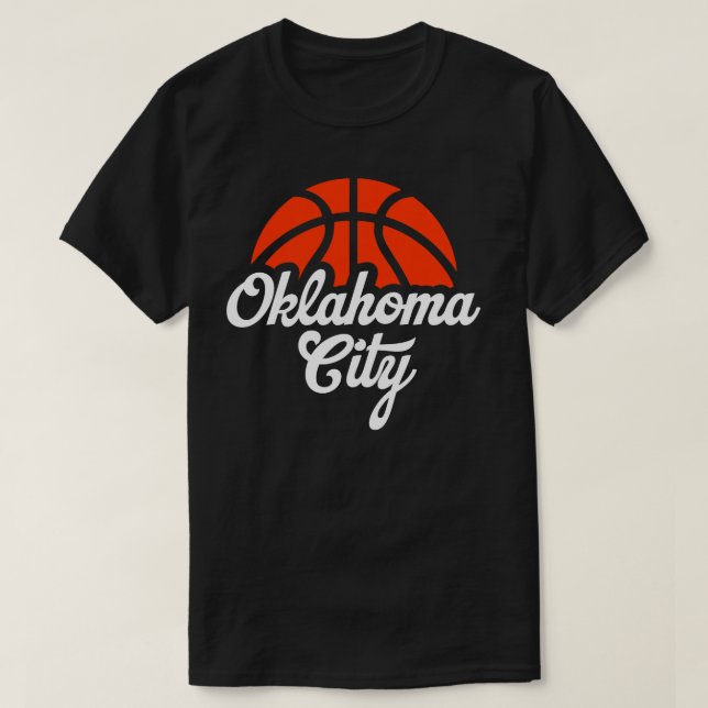 T-shirt Oklahoma City Basketball 1 (Design devant)