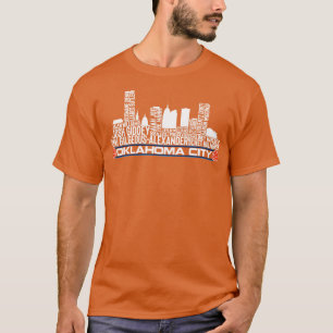 T-shirt Oklahoma City Basketball Team 23 Joueur Roster Okl