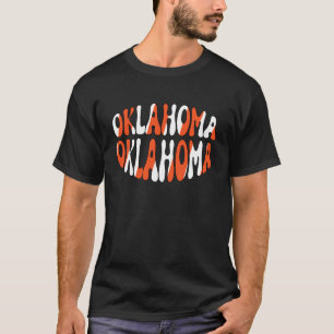T-shirt Oklahoma Okla State Classique Design de style univ