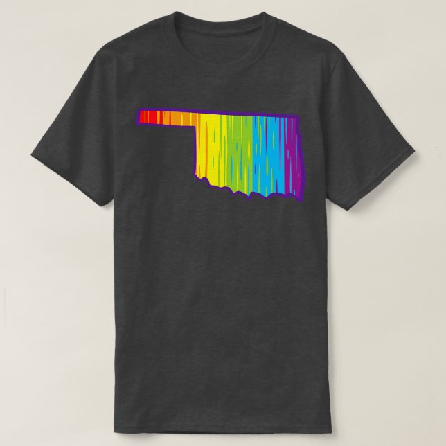 T-shirt Oklahoma Pride (Design devant)