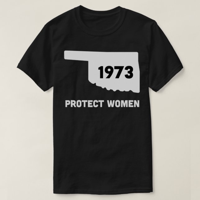 T-shirt Oklahoma Pro Choice Droits des femmes Justice soci (Design devant)
