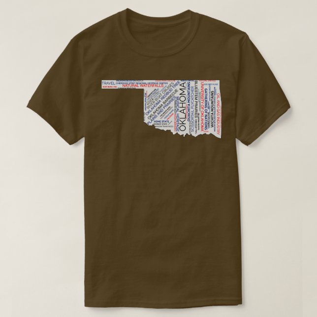 T-shirt Oklahoma Serenity (Design devant)