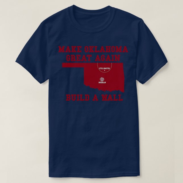 T-shirt Oklahoma Sooners (Design devant)