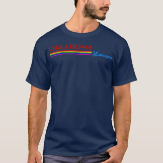 T-shirt Oklahoma Unicorn Cadeau