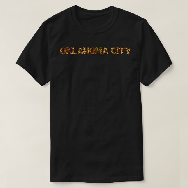 T-shirt Oklahoma ville style fruits (Design devant)