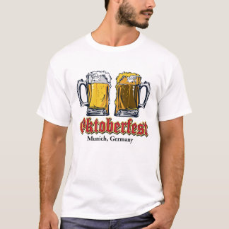 T-shirt Oktoberfest 2 Beer Steins