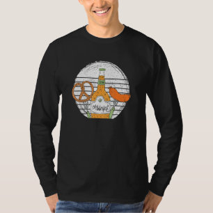 T-shirt Oktoberfest Bière Festival dessin à la main Drinki