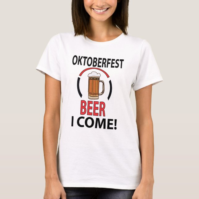 T-shirt Oktoberfest Octoberfest Beer Funny Oktoberfest (Devant)