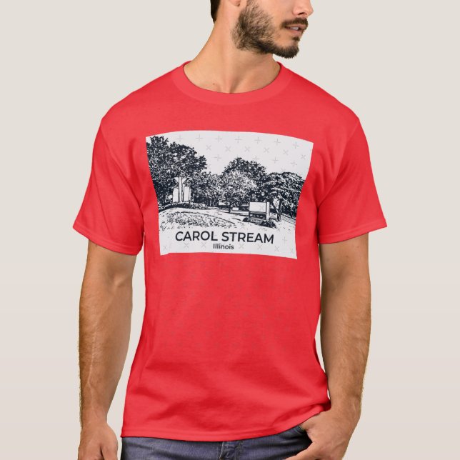 T-shirt ol Stream Illinois Actif (Devant)