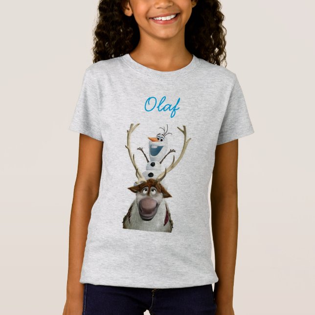 T-Shirt Olaf congelé (Devant)