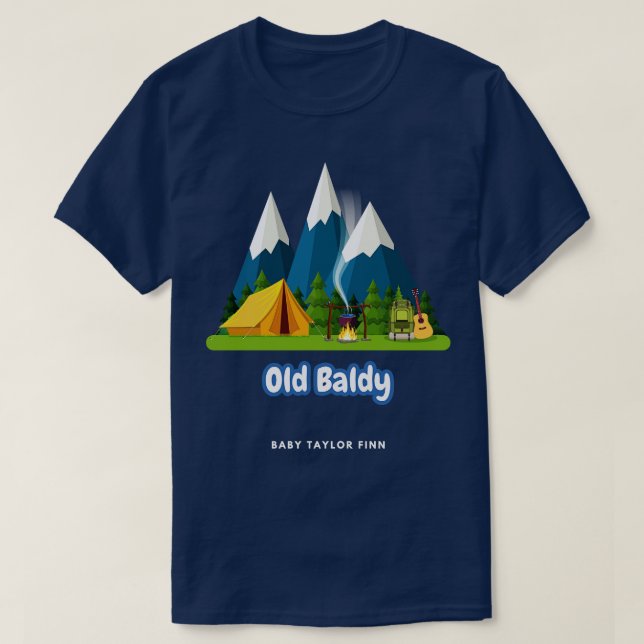 T-shirt Old Baldy (Design devant)
