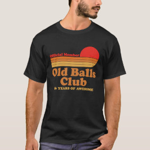 T-shirt Old Balls Club 56 Ans d'hommes fantastiques 56e Bi