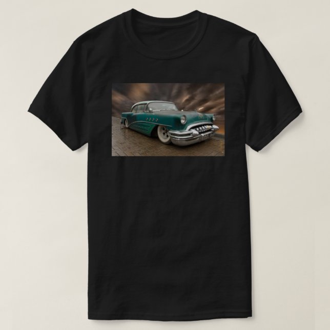 T-shirt Old Buick ne meurt jamais Greeting Card.png (Design devant)