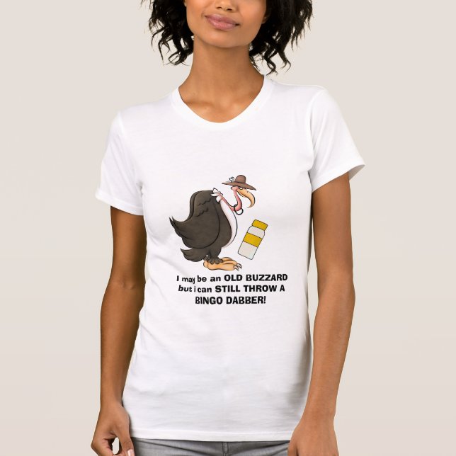 T-shirt Old Buzzard Bingo (Devant)