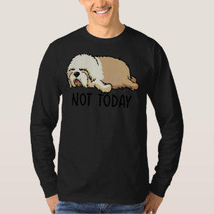 T-shirt Old English Sheepdog Mom Chien Fête des mères