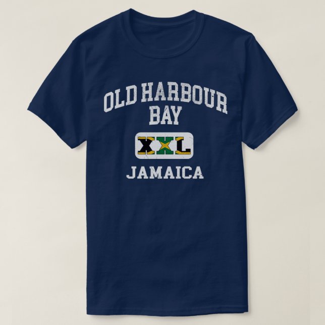 T-shirt Old Harbour Bay Jamaïque XXL Design sportif (Design devant)