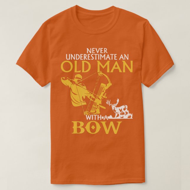 T-shirt Old Man Archery Compound (Design devant)