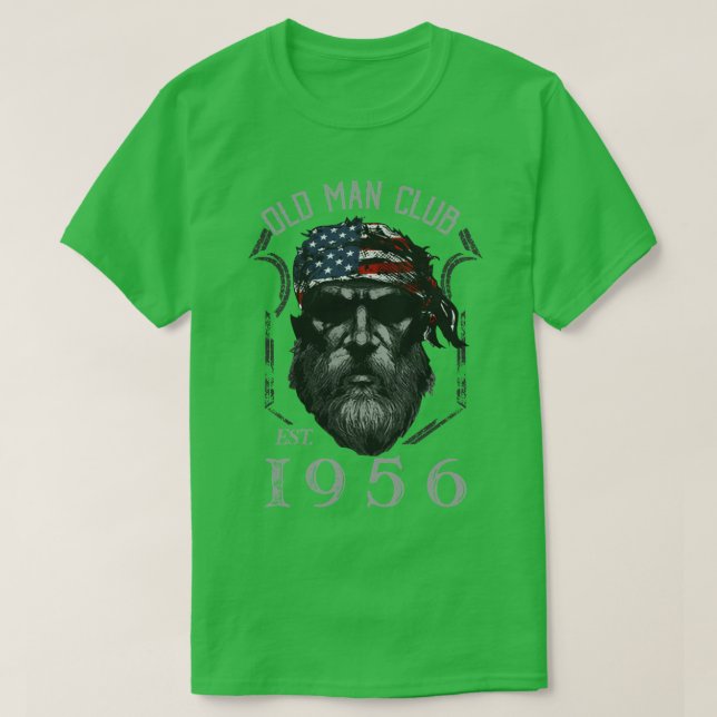 T-shirt Old Man Club EST 1956 (Design devant)